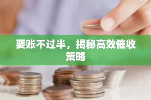 要账不过半，揭秘高效催收策略
