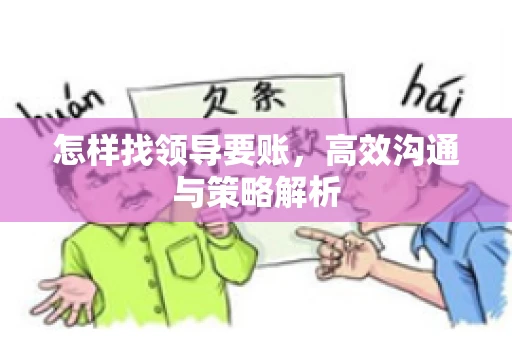 怎样找领导要账，高效沟通与策略解析
