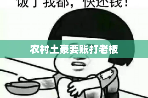农村土豪要账打老板