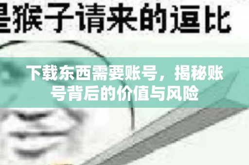 下载东西需要账号，揭秘账号背后的价值与风险